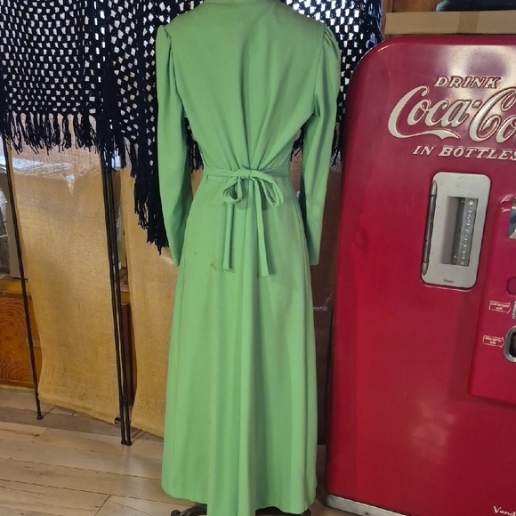 Elegant Green Maxi Dress - Picture 2 of 6